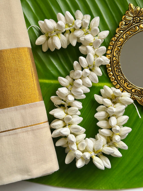 Jasmine bud artificial garland (1 Muzham)