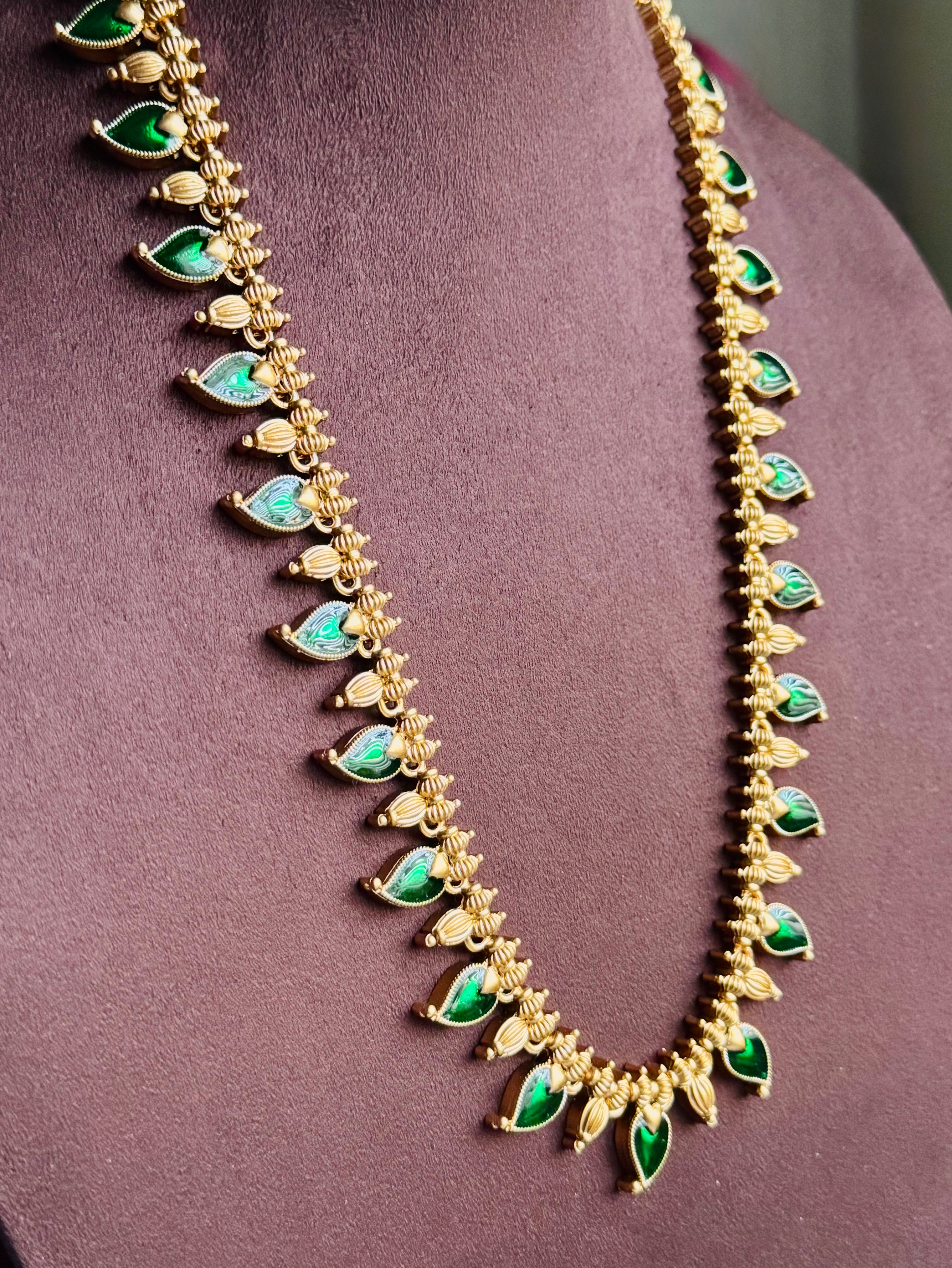 Green Mango Haaram - Necklace Set