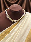 Mango Necklace White
