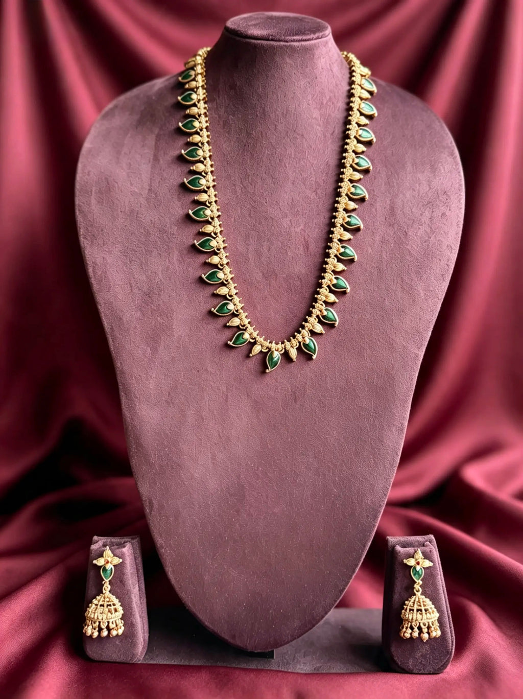 Green Mango Haaram - Necklace Set