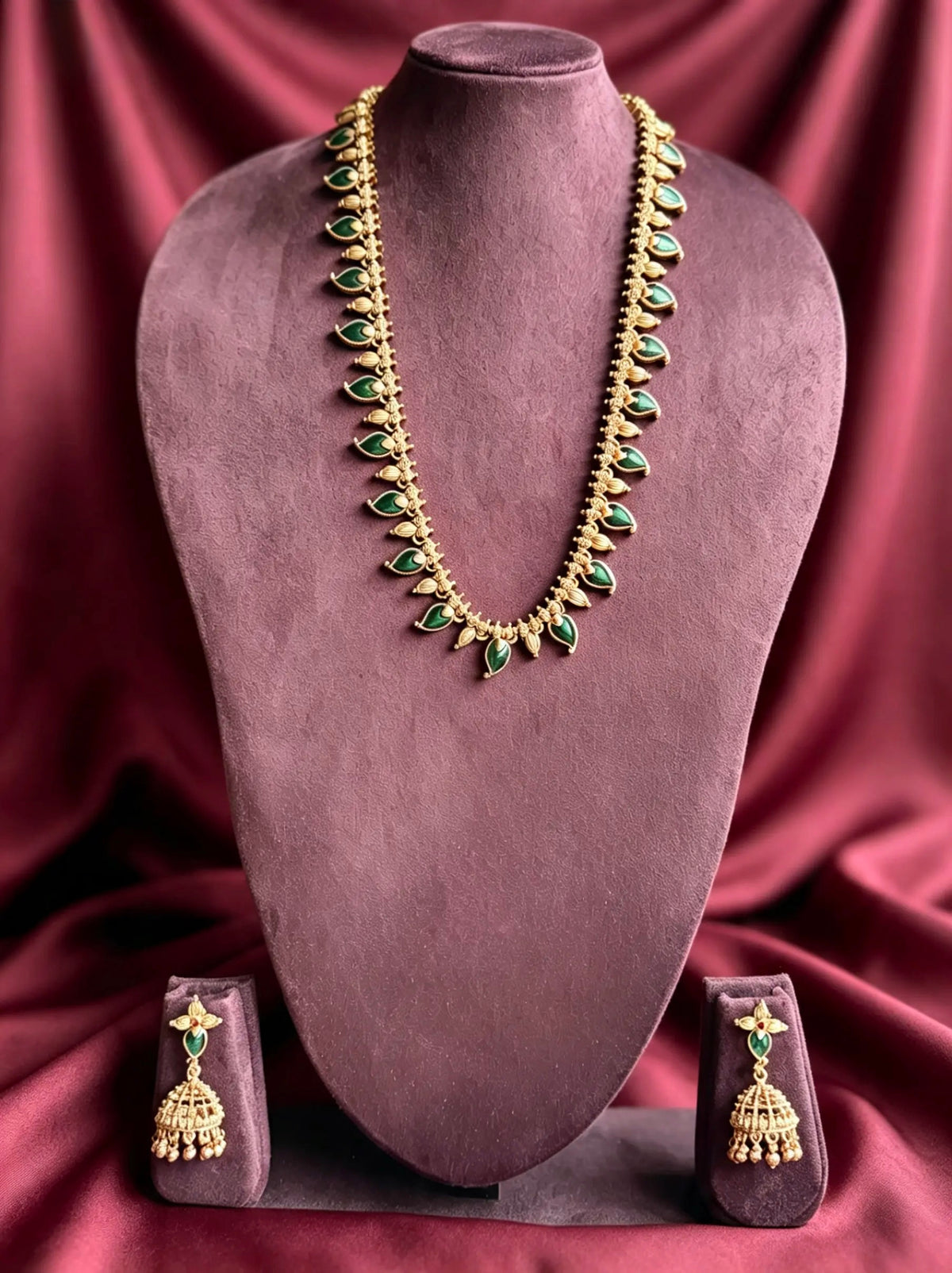 Green Mango Haaram - Necklace Set