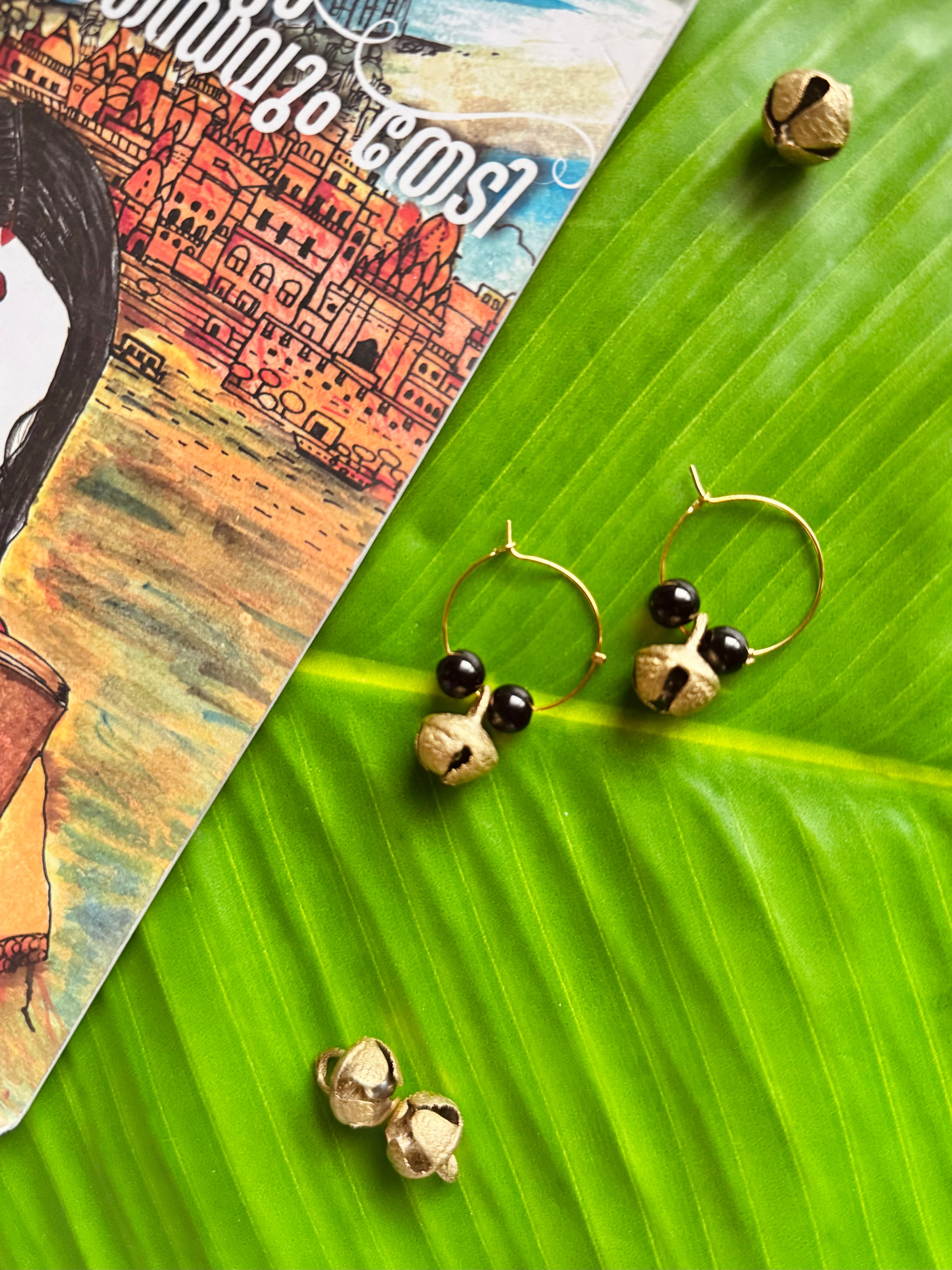 Chilanka hoop earrings