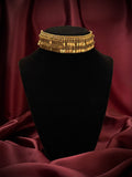 Antique 2 layer Matte Finish Elakkathali Choker