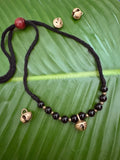 Chilanka & black beads necklace