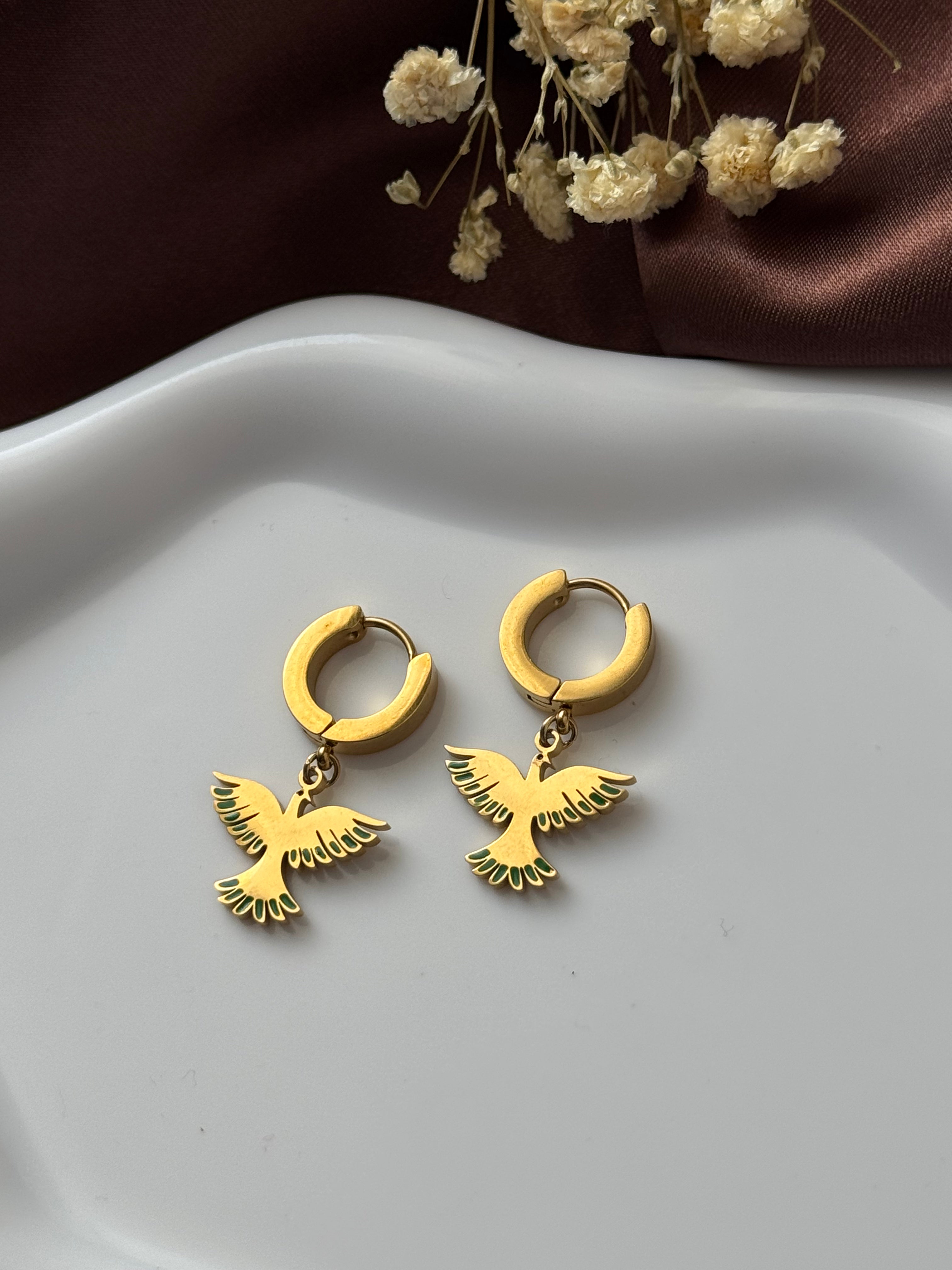 Golden Dove Hoops