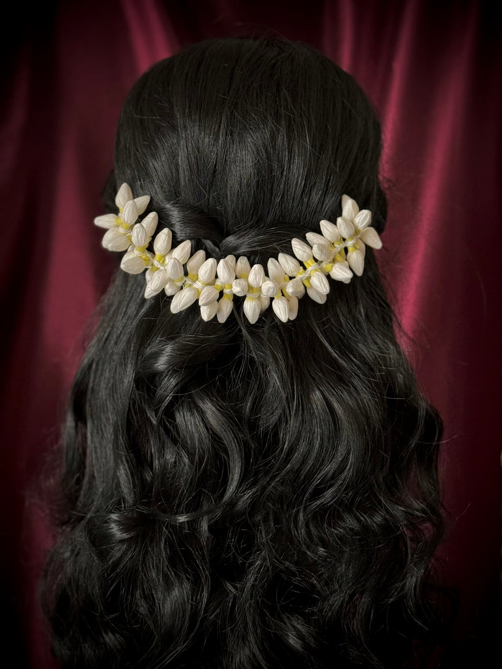 Jasmine bud artificial garland (1/2 muzham)